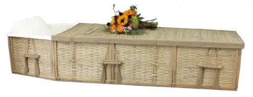 [LD-BAM6PT-36] 3/4 Viewing Lid, 6-Point Bamboo (Child) ((36"))