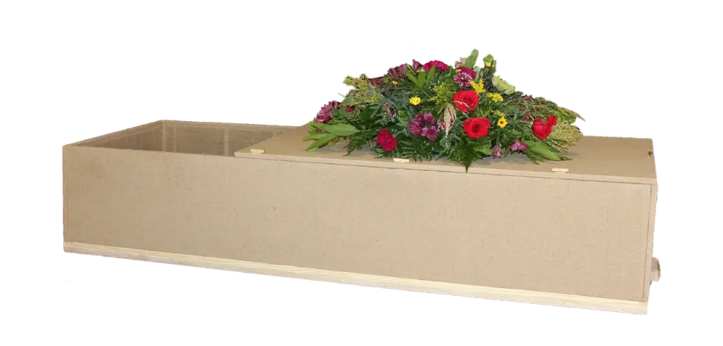 3/4 Lid |Simple Jute Container|