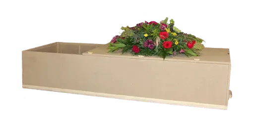 [LD-JUTE-63] 3/4 Lid |Simple Jute Container| (6'3")