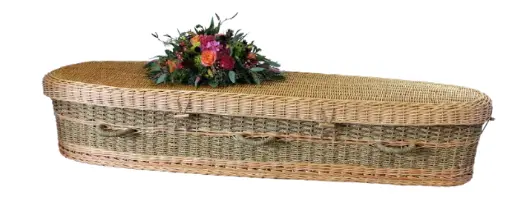 [SEA-CK-59] Suffolk, Seagrass Casket (5'9")