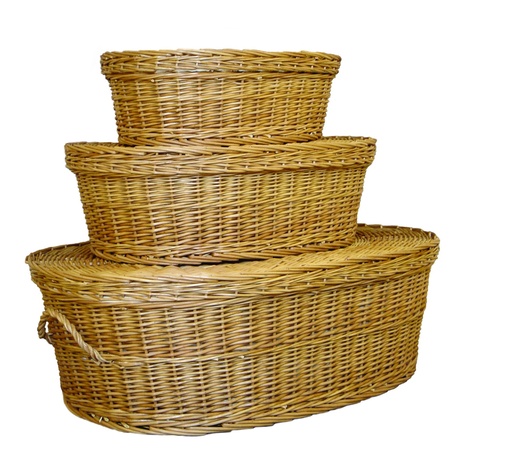 [WIL-CK-PLG] Pet Windsor, Willow Casket (Large)