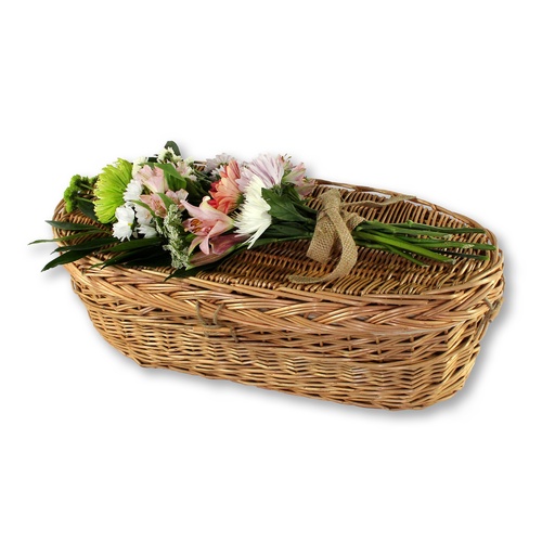 [WIL-CK-24] Child Willow Casket (Child 24")