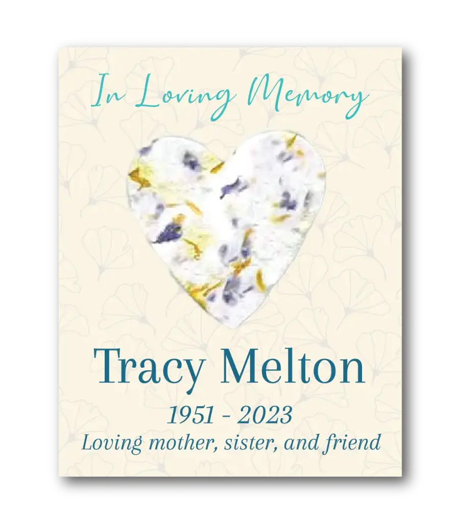 Blooming Large Card |100 Pack|