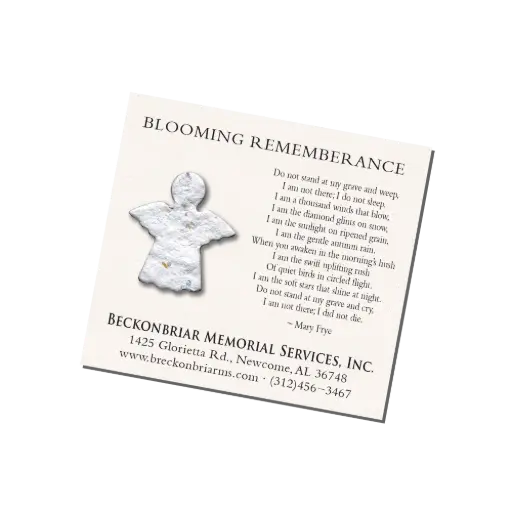 [41BSC-Angel] Blooming Small Card |100 Pack| (Angel)