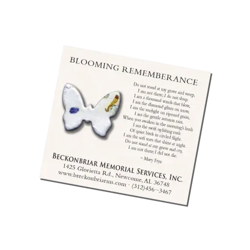 [41BSC-Butterfly] Blooming Small Card |100 Pack| (Butterfly)