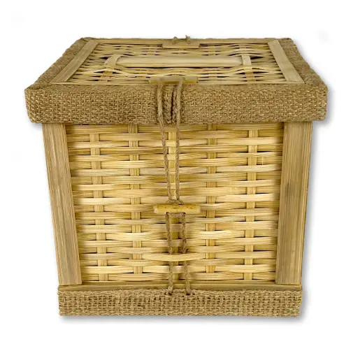 [WBU1] Woven Bamboo Urn