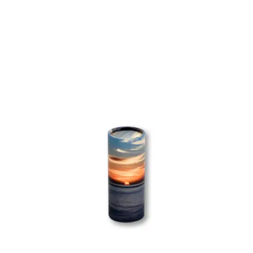 [STOS-10]  Scattering Tube |Token / 10 CI / No. 0|​​​​​ (Ocean Sunset)