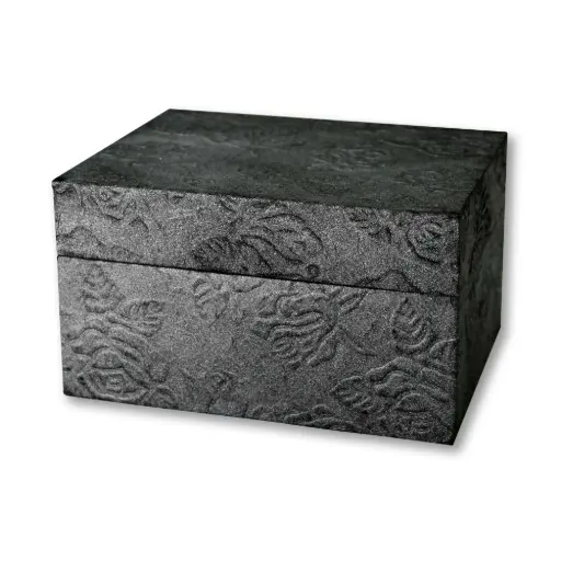 [418EMB] Chest Earthurn® |Large| (Embossed Metallic Black)
