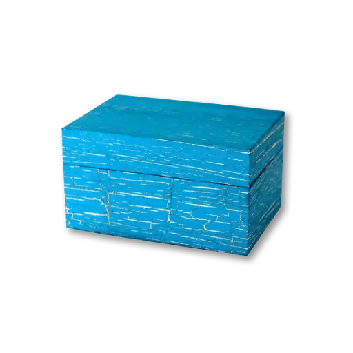 [418ATBM] Chest Earthurn® |Mini| (Antique Turquoise Blue)