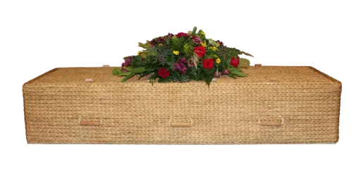 [NLC-CK-65] Norfolk, Natural Leaf Casket (6'5")