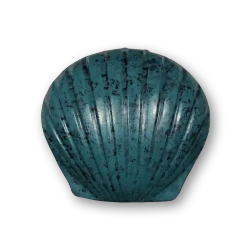 [SKSB] Shell Keepsake Urn (Patina Blue)
