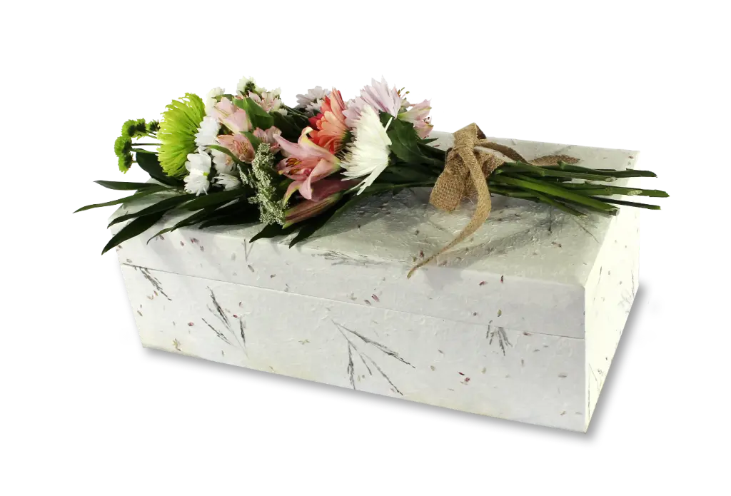 Handmade Paper Casket |8 Inch|